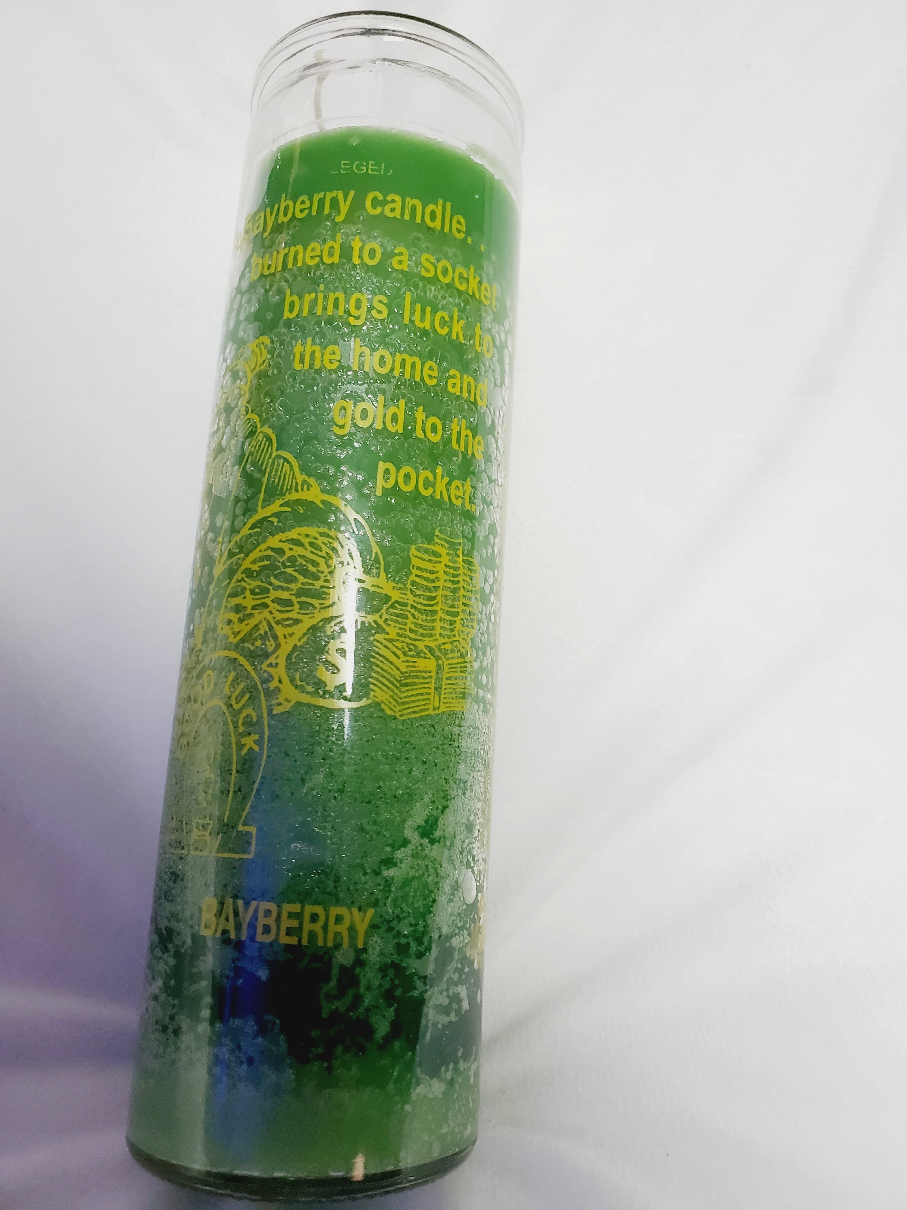 A bayberry  Spiritual Candle