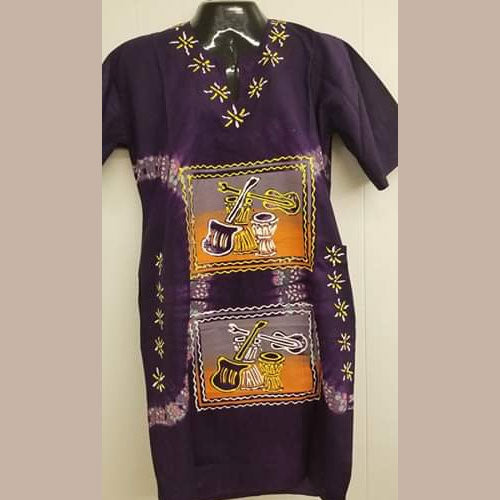 African{ Adire } Dress