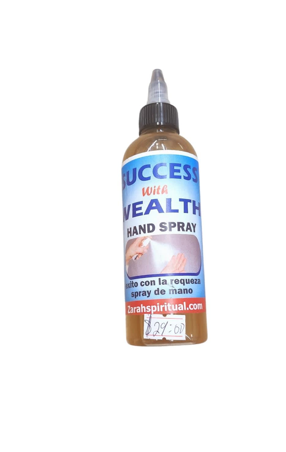 Success with wealth hand spray
