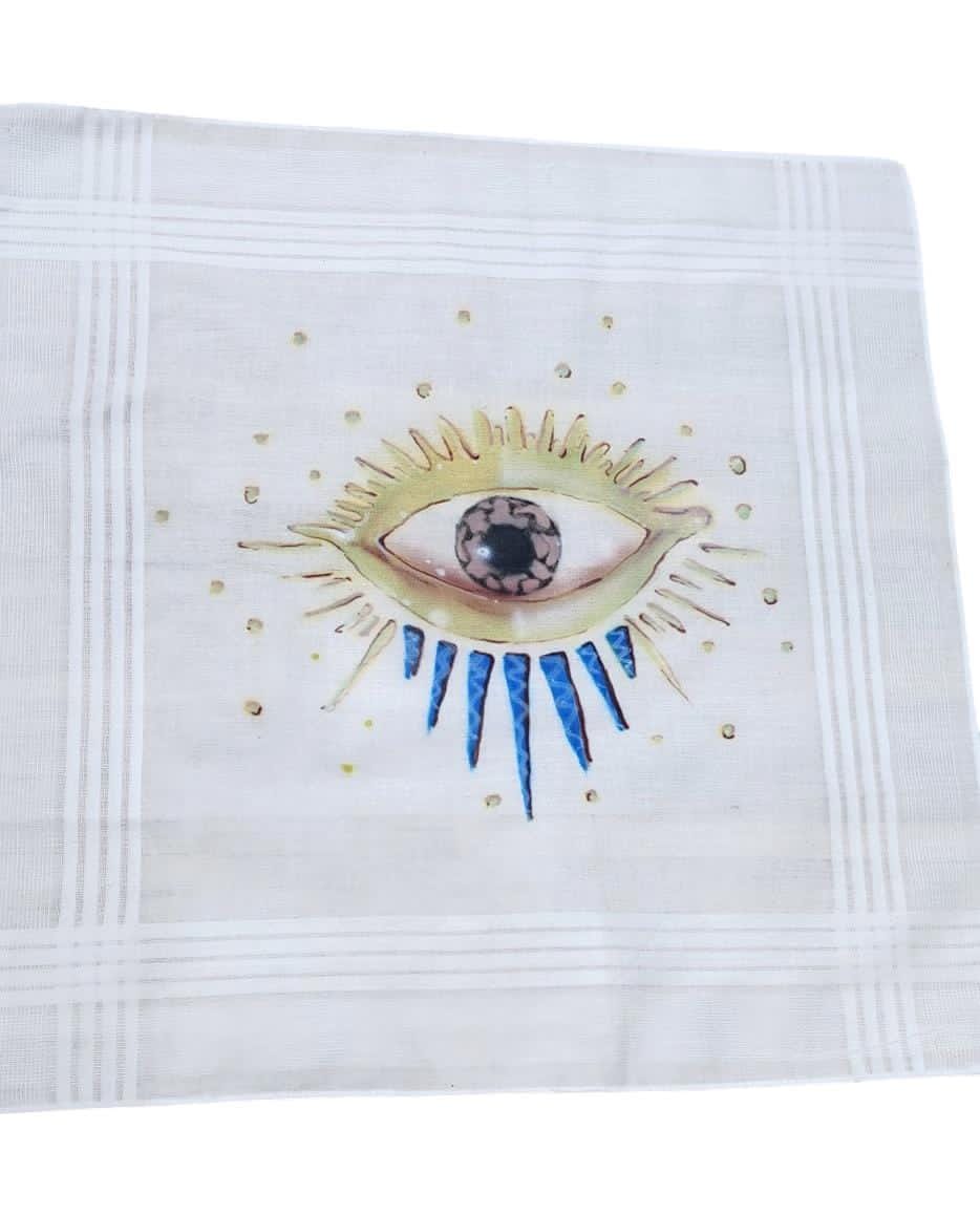 Protection from evil eye handkerchief