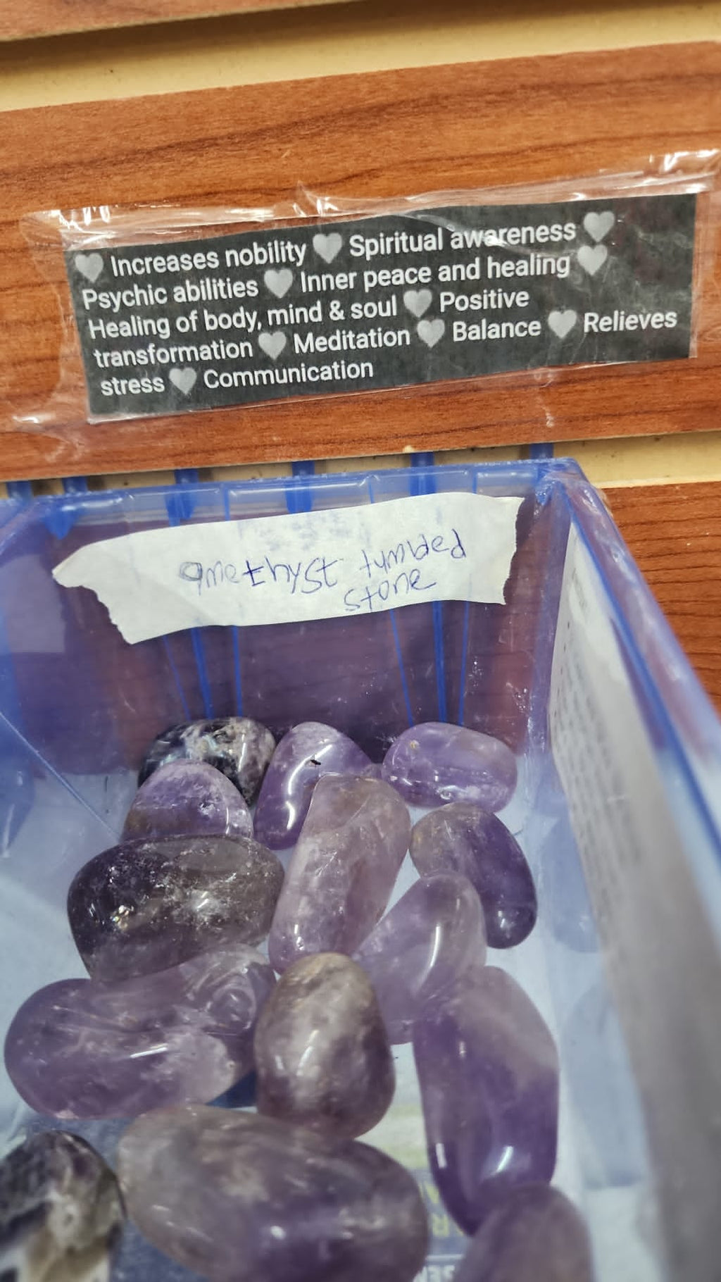 Set of crystal jewelry