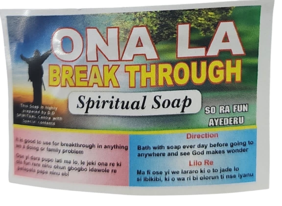 Breakthrough spiritual soap