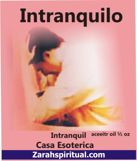 Intranquil oil