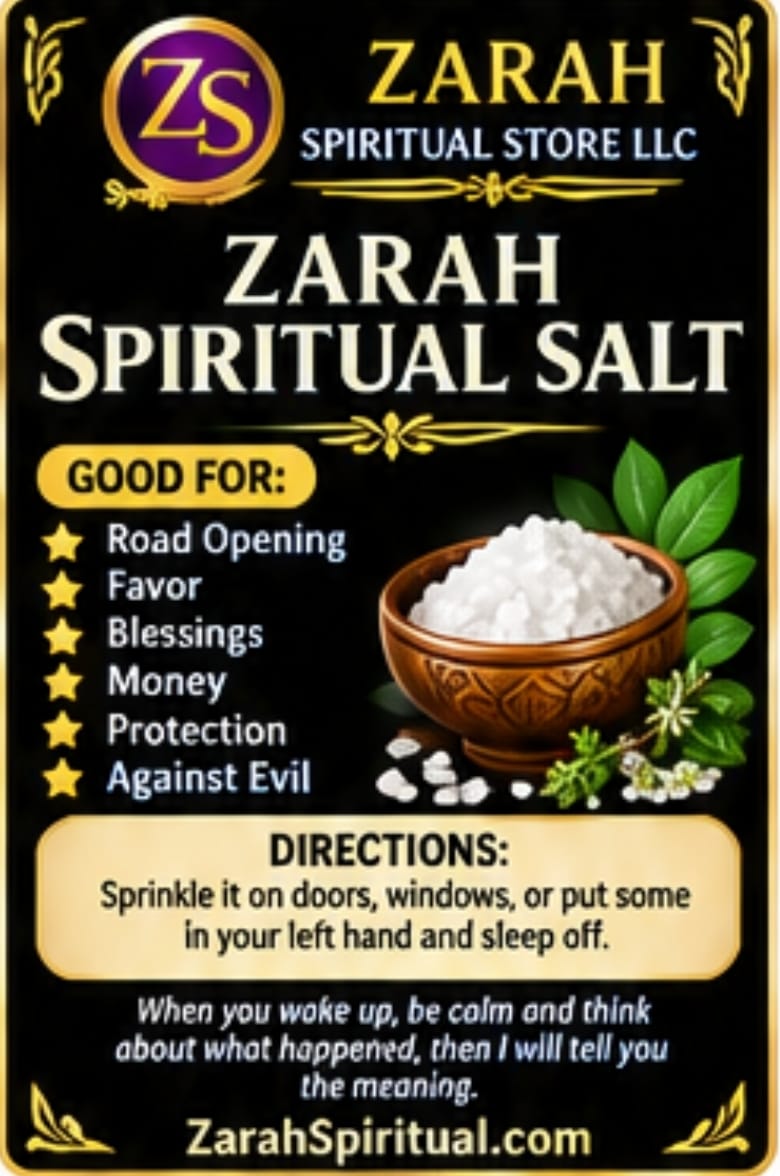 ZARAH SPIRITUAL SALT