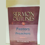 Sermon Outlines Book
