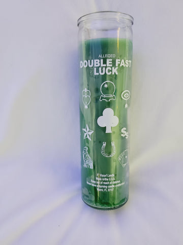 Double Fast Luck Candle