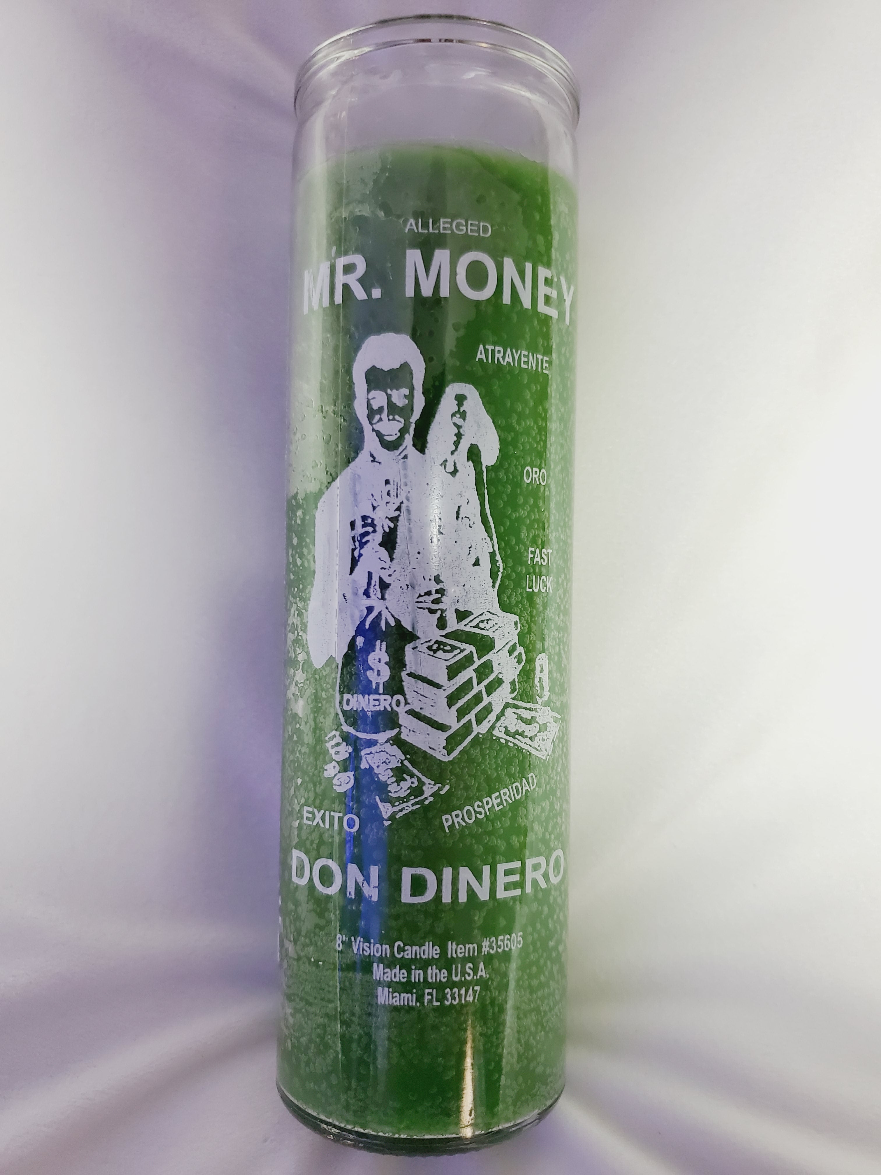 Money Drawing / Mr Money Spiritual Candle