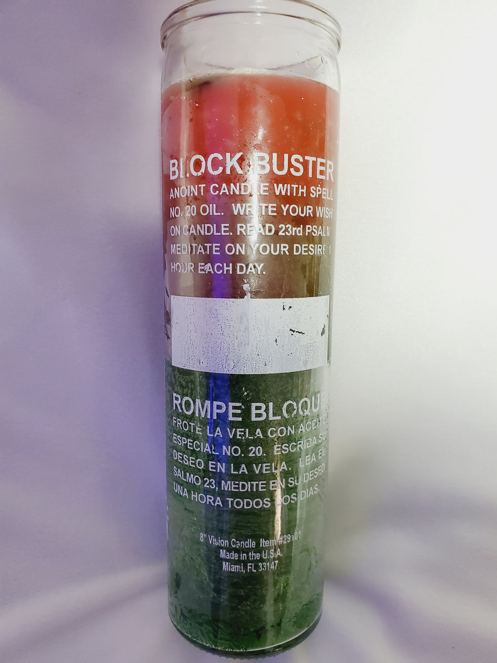 Block Buster Spiritual candle