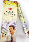 Call client incense sticks