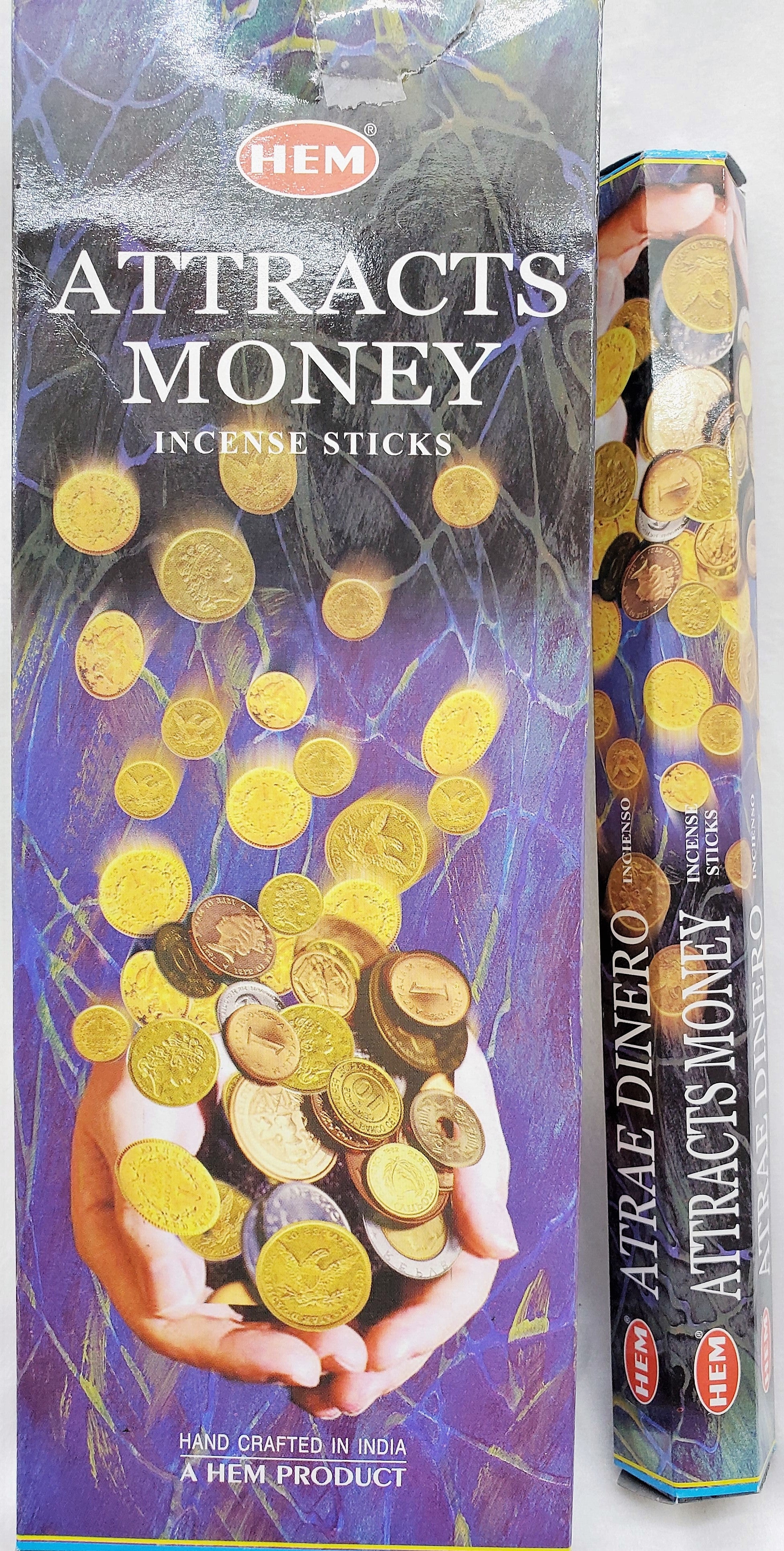 ATTRACTS MONEY INCENSE