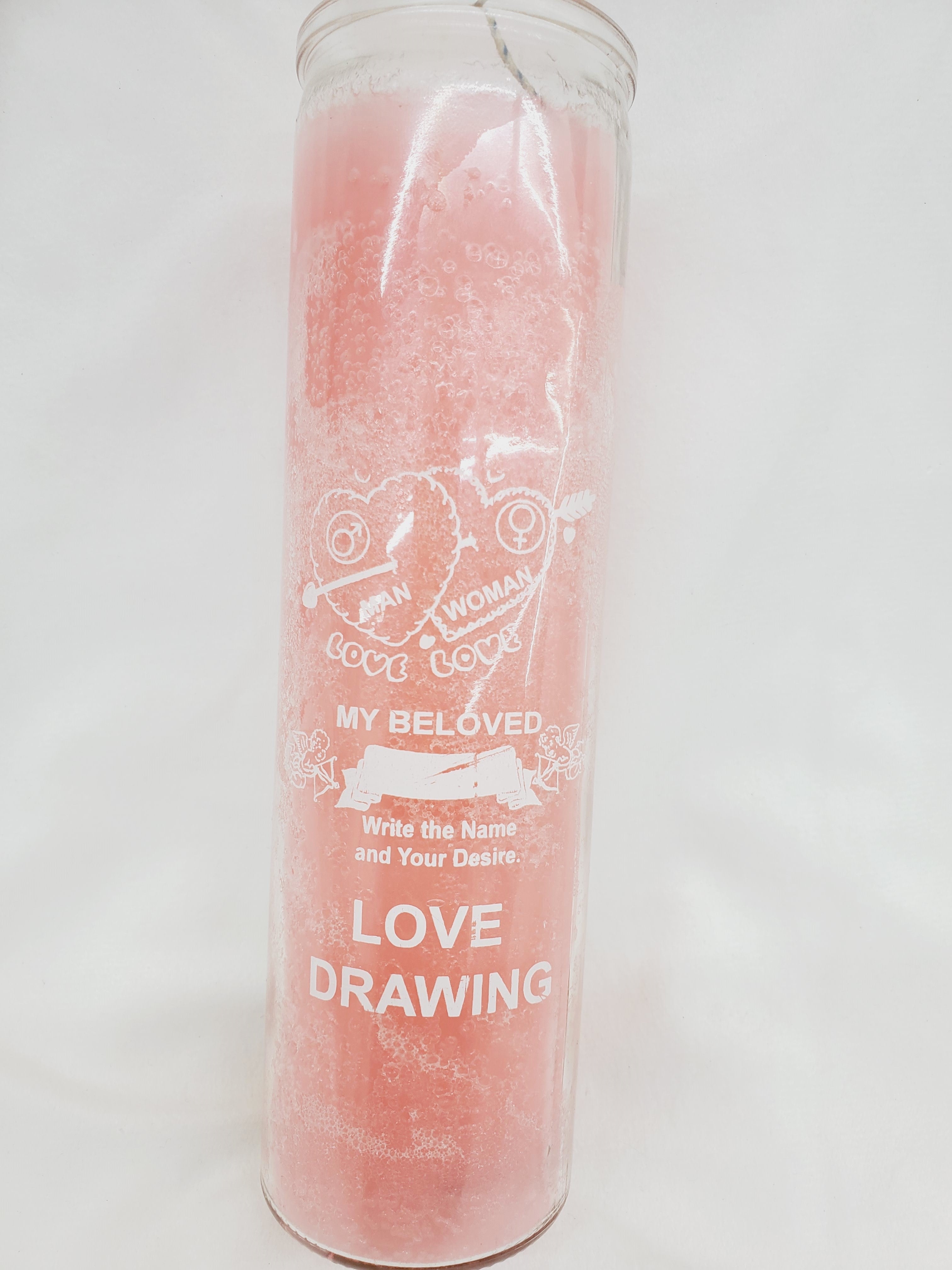 LOVE  DRAWING CANDLE