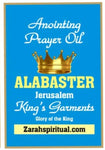 Alabaster anointing prayer oil