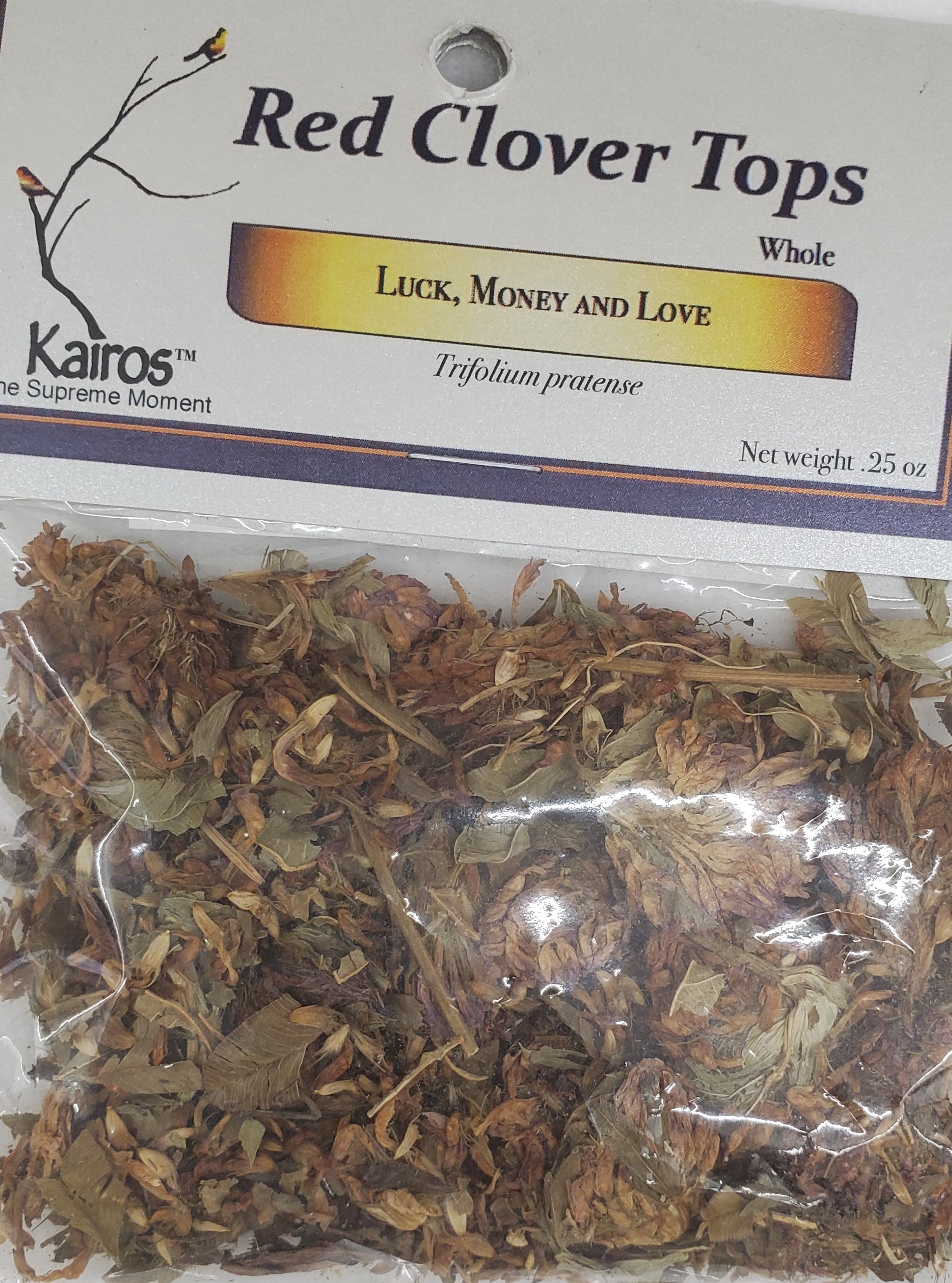 Red clover tops whole
